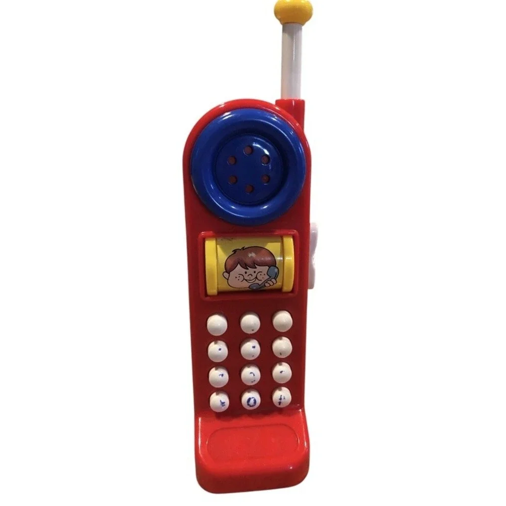 Kid smart Vintage Play Phone‎ Tested & Works Rings